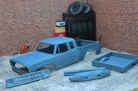 SCX24 Dodge D150 (Gladiator/Powerwagon) body