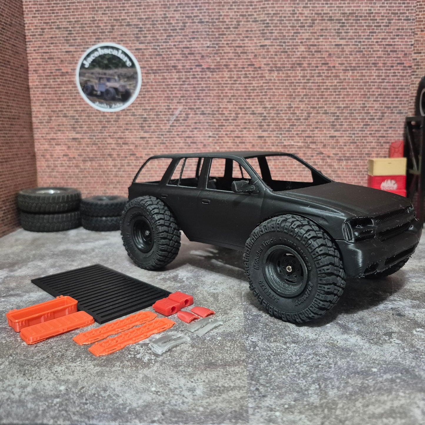 SCX24 Chevrolet Trailblazer (132mm)
